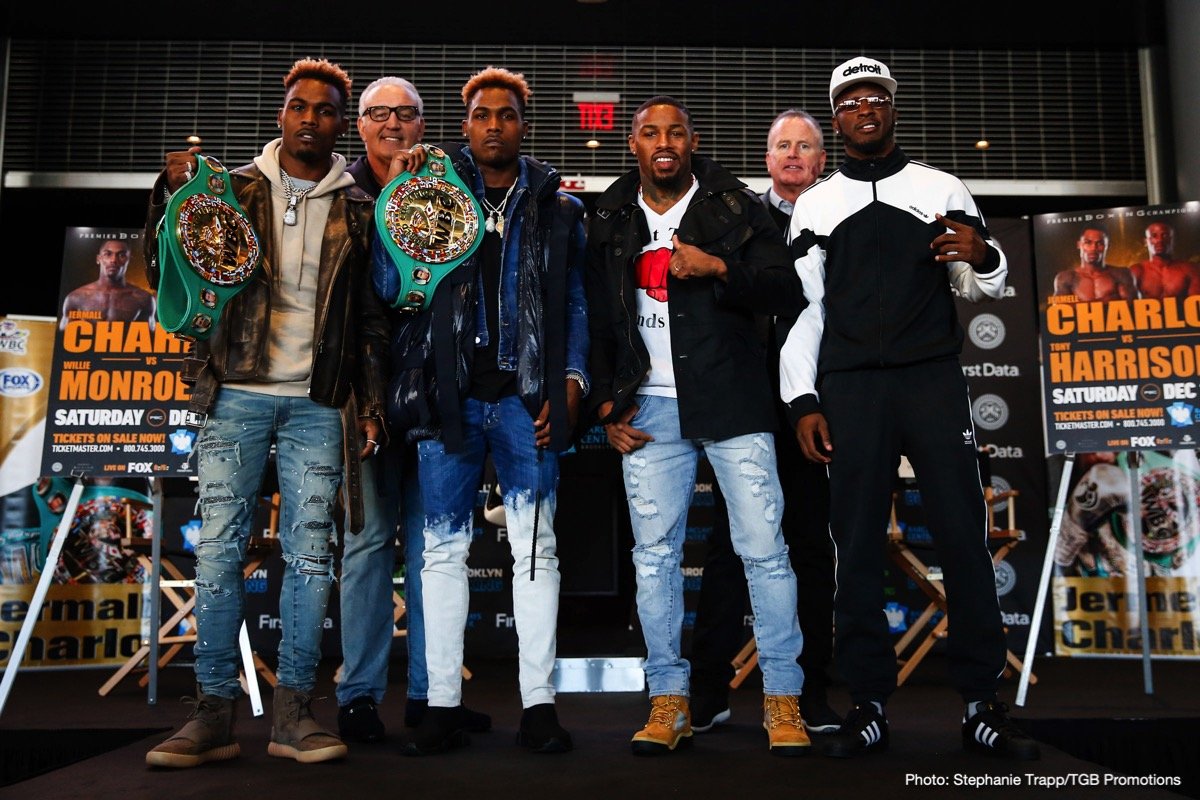 Jermall Charlo and Jermell Charlo press conference quotes for Dec.22 at Barclays Center, NY