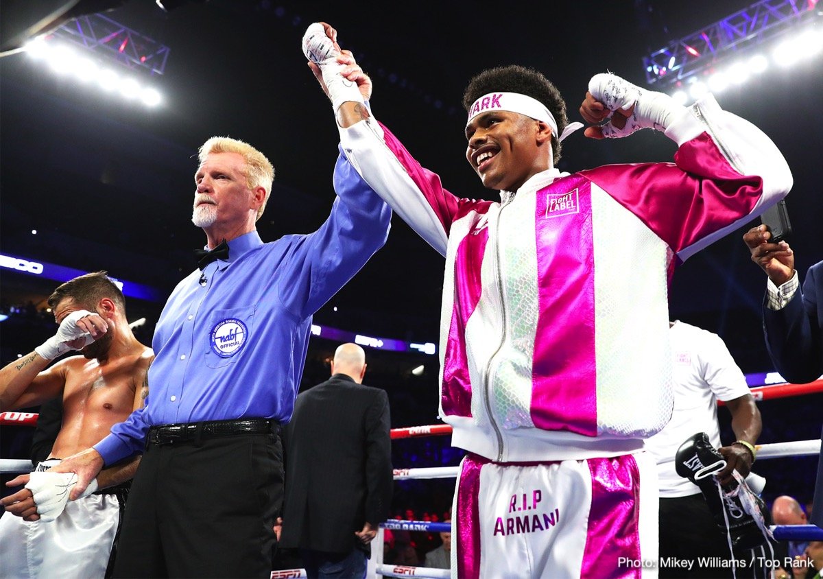 Shakur Stevenson Ready To Go To England, calls out Selby and Warrington