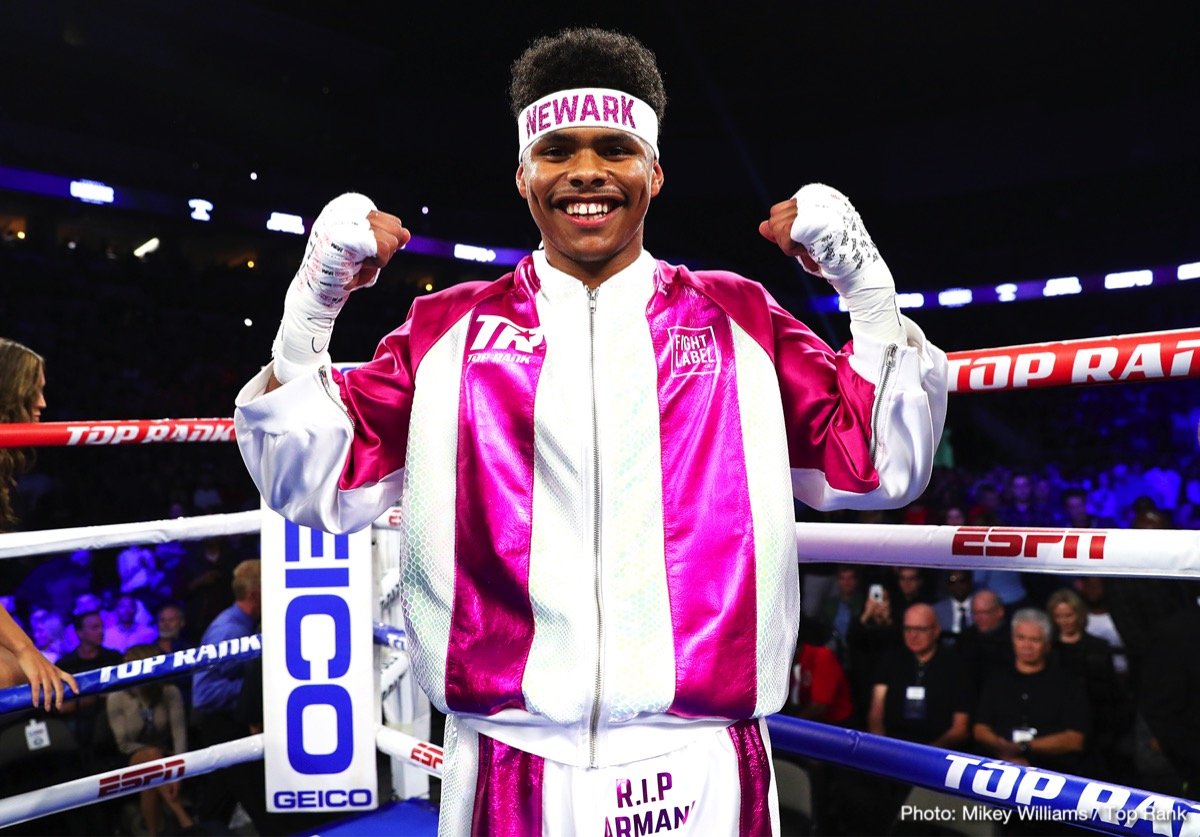 Shakur Stevenson Ready To Go To England, calls out Selby and Warrington
