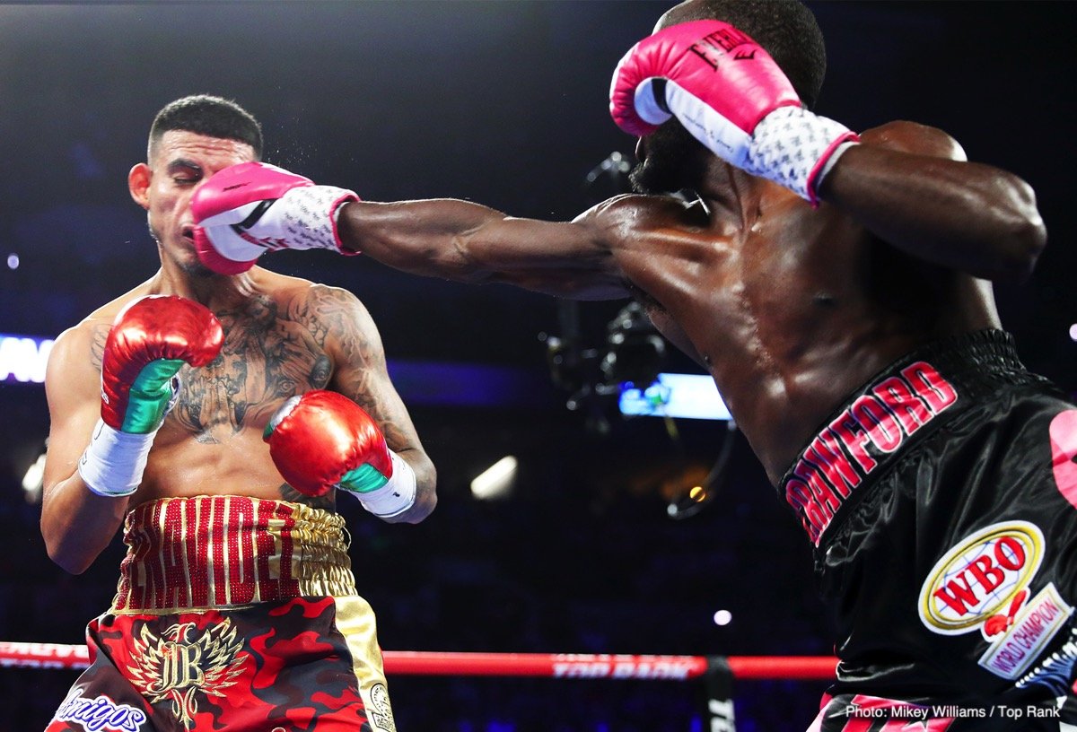Bob Arum wants Terence Crawford vs. Shawn Porter in November on Pay-per-view