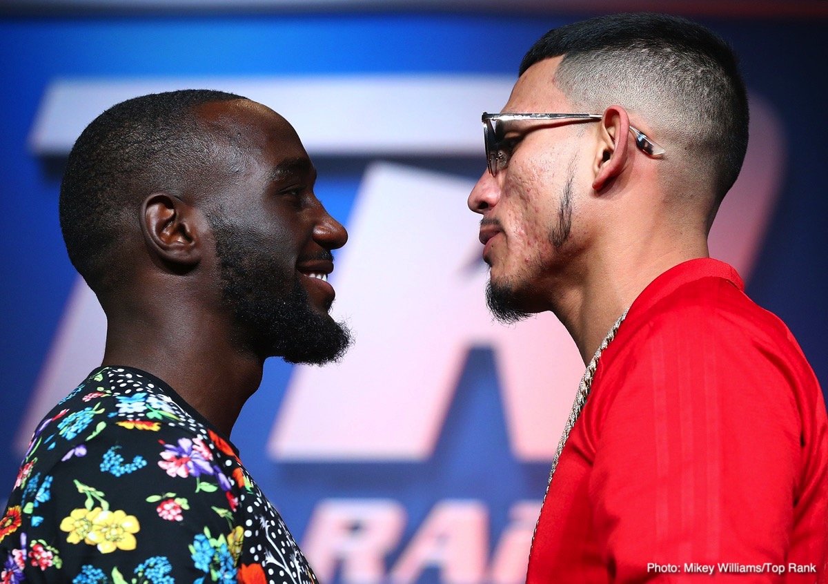 Terence Crawford and Jose Benavidez Jr. quotes for Saturday