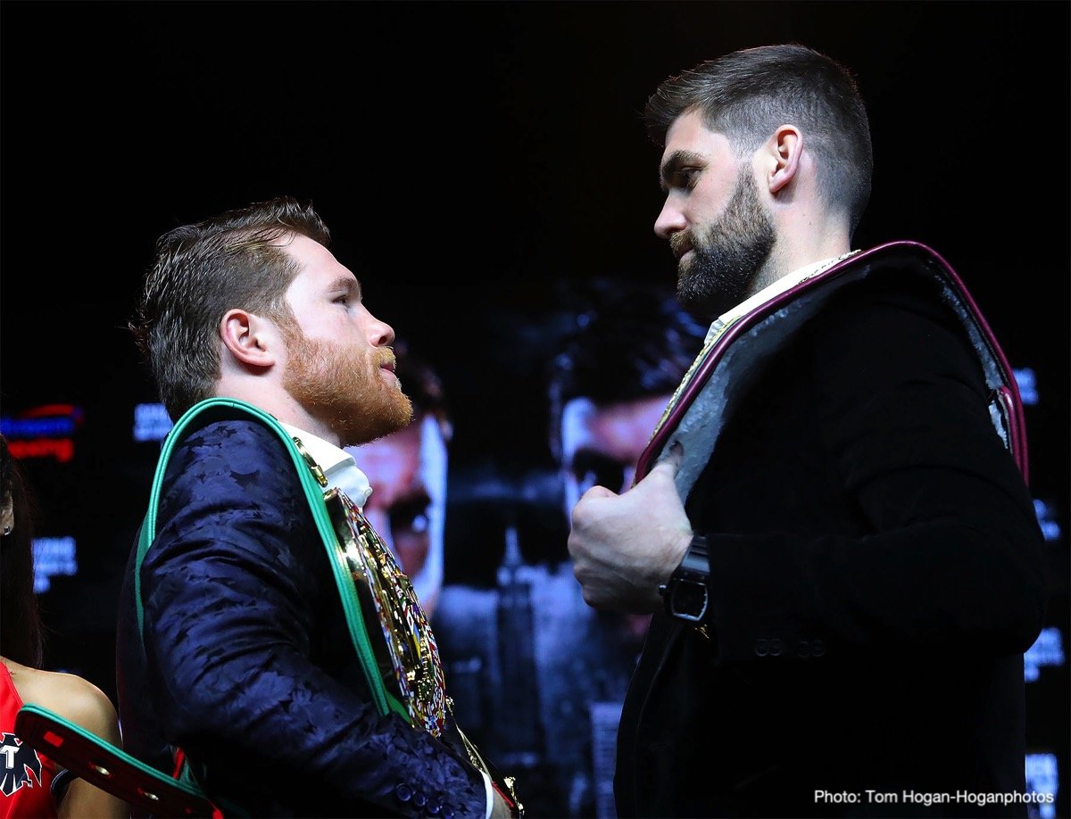 Canelo Alvarez and Rocky Fielding - New York City press quotes