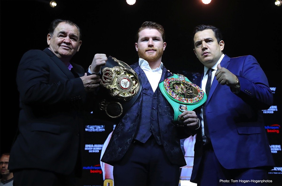 Canelo Alvarez and Rocky Fielding - New York City press quotes