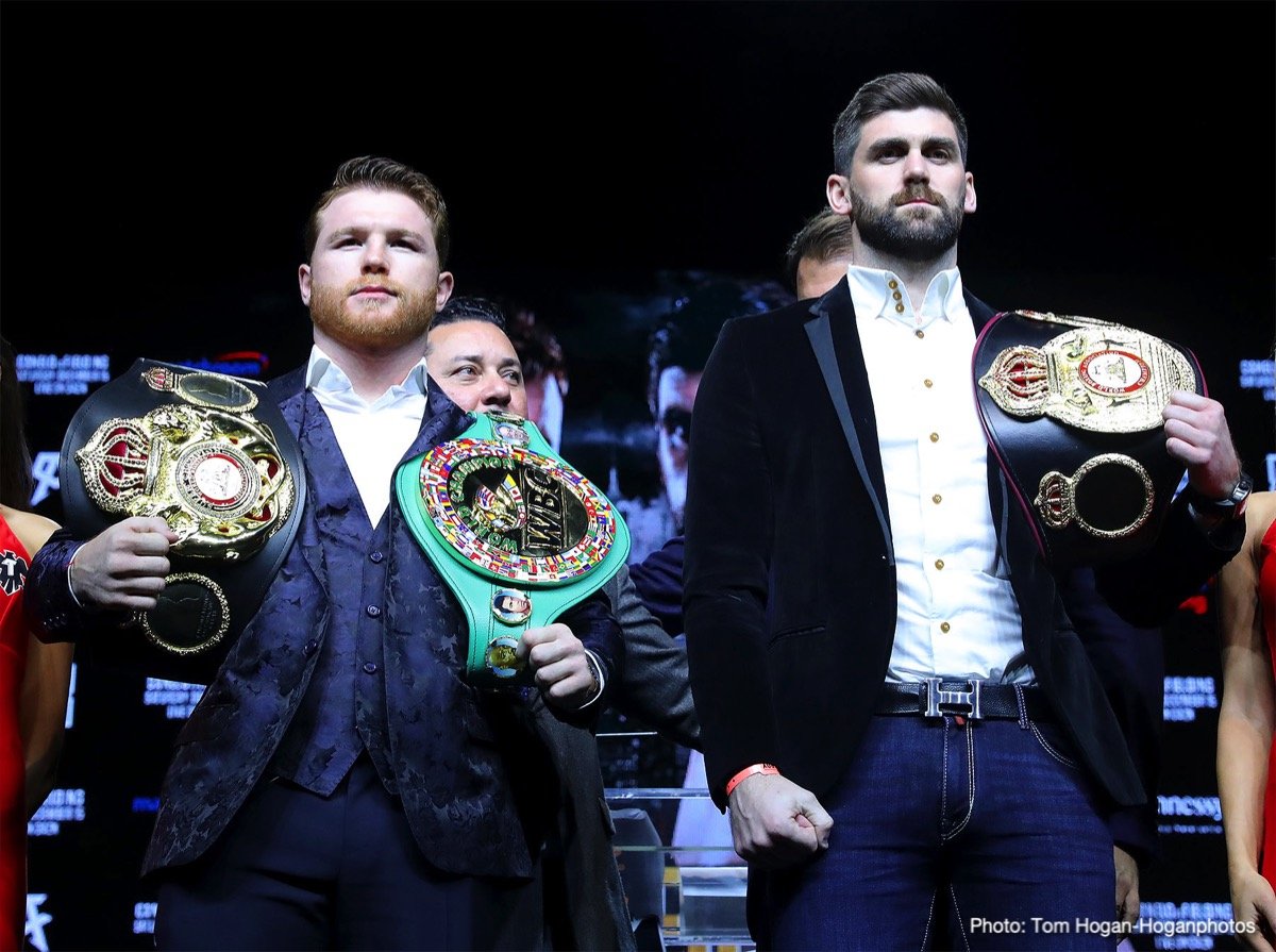 Canelo Alvarez and Rocky Fielding - New York City press quotes