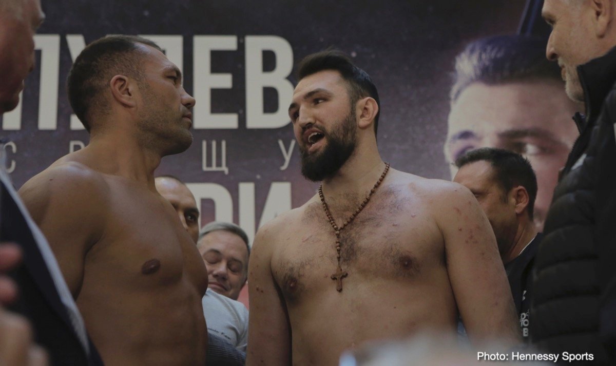 Pulev vs Fury: Weigh-In Results From Bulgaria