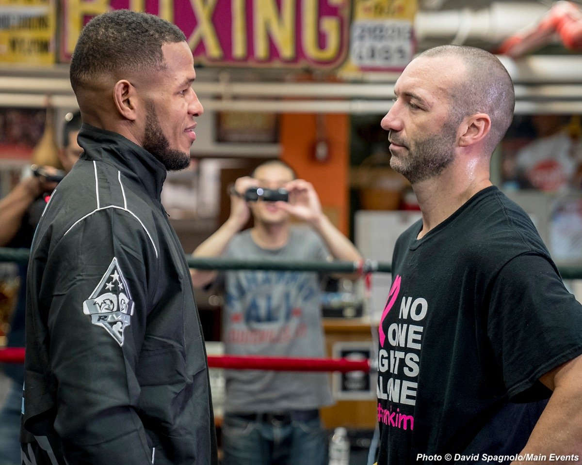 Barrera vs Monaghan - Weights
