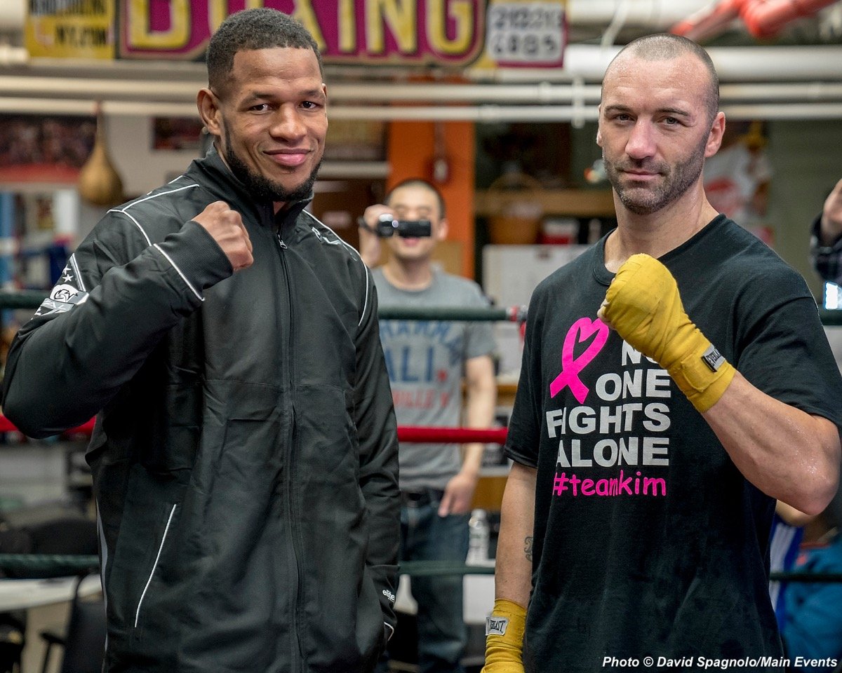 Barrera vs Monaghan - Weights