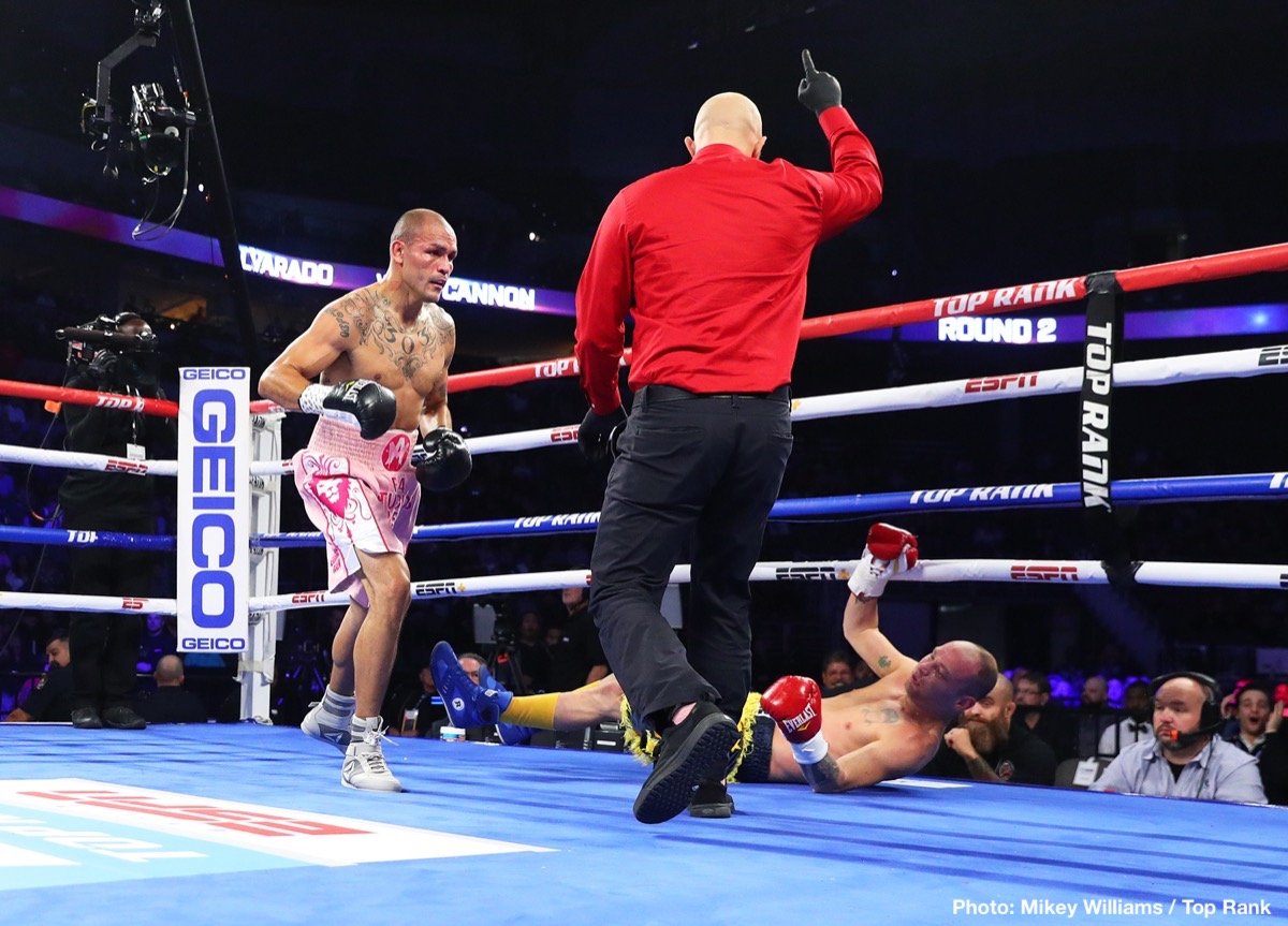 PHOTOS: Crawford vs Benavidez; Stevenson, Adames & Alvarado - Results