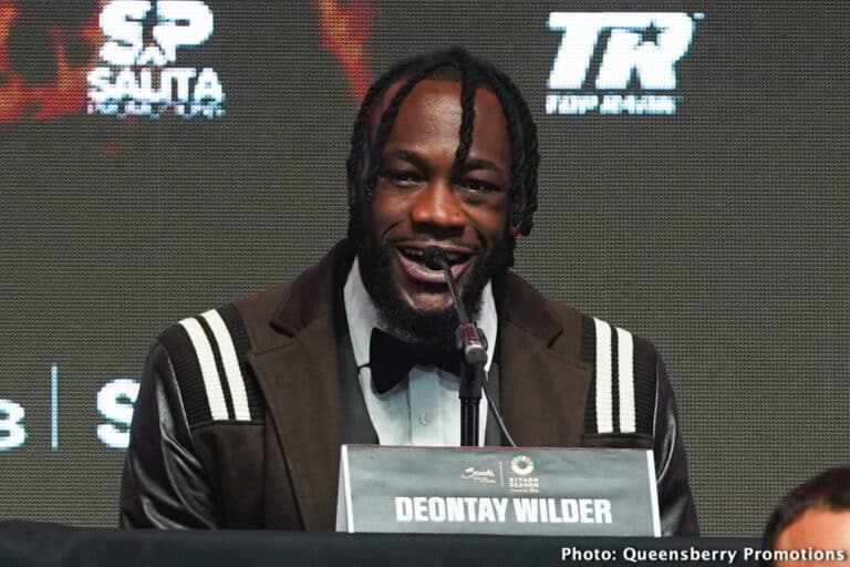 Deontay Wilder Arrives In London Ahead Of Presser For Joseph Parker Fight, Says “You're All F****d!”