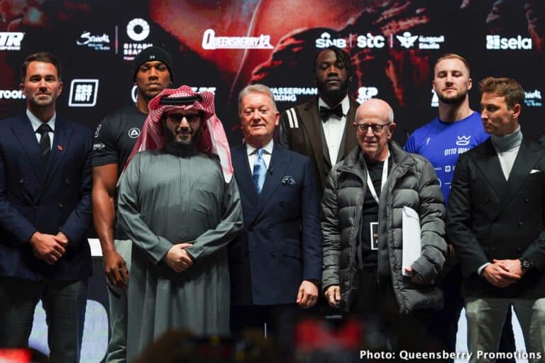 Decision Reached Over Which Fight Will Headline Saturday's Stacked Card In Saudi Arabia