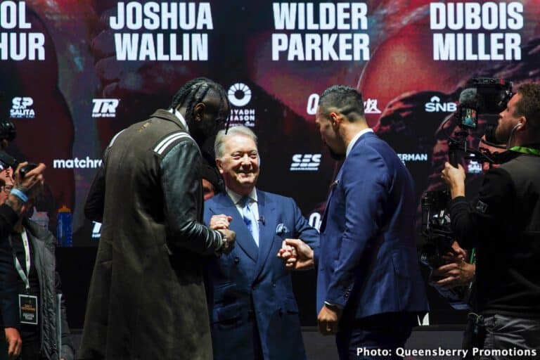 Wilder Vs. Joshua WBC Final Eliminator For Fury-Usyk Winner Very Possible For 2024 Says Sulaiman