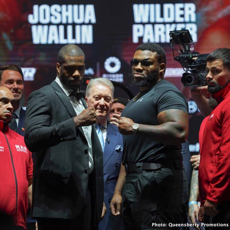 Dubois' Trainer Don Charles Tells “Insecure” Jarrell Miller, “Make Sure You're Clean”