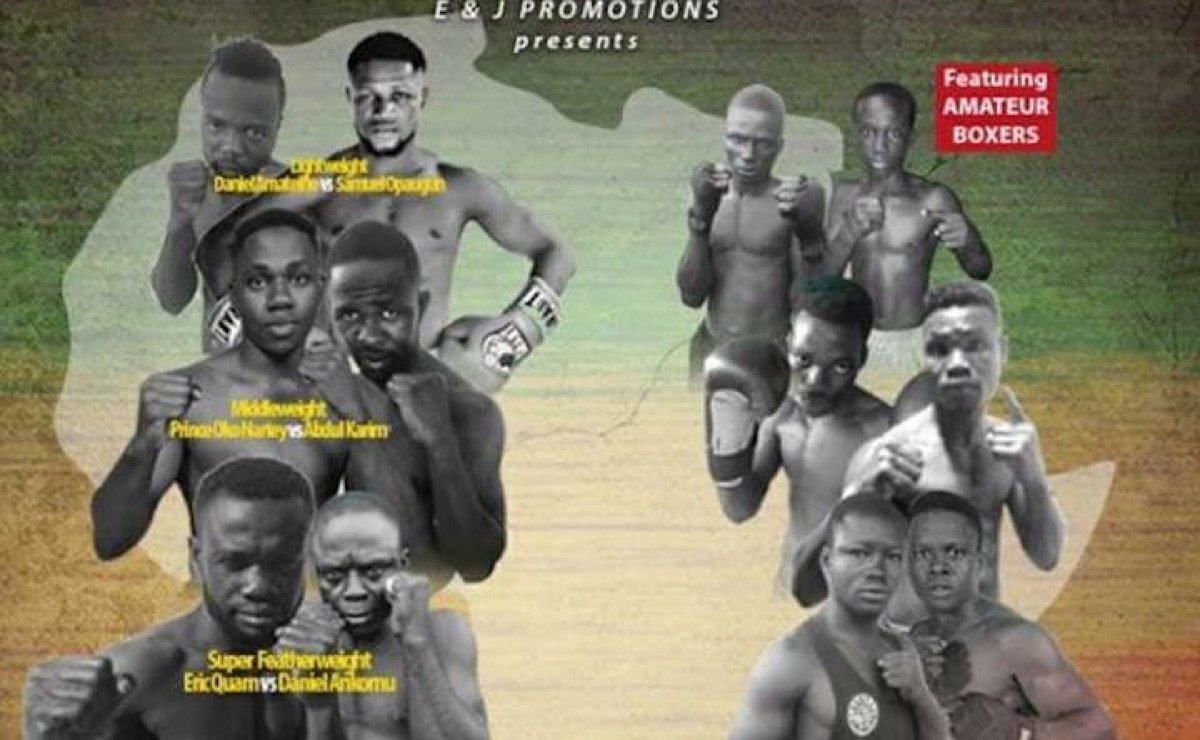 Isaac Sackey, Wasiru Mohammed fired up for WBO Africa title fight in Accra Saturday