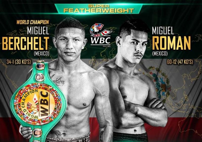 Miguel Berchelt vs. Miguel 'Mickey' Roman - WBC stats Miguel 'Alacran' Berchelt Miguel 'Mickey' Roman Press Room