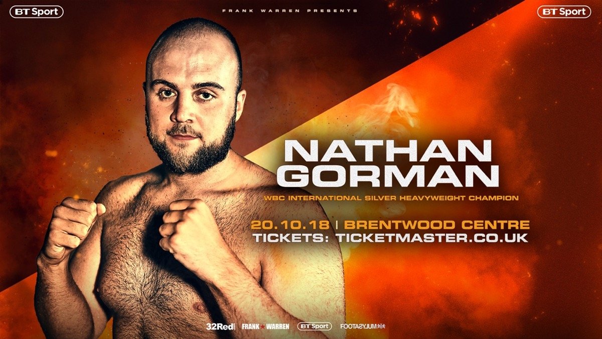 Nathan Gorman wants Daniel Dubois Nathan Gorman British Boxing Press Room