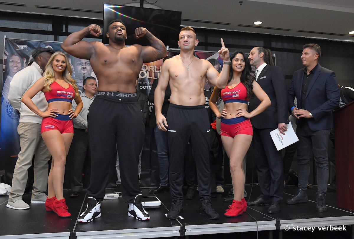 Jarrell Miller, Tomasz Adamek Weigh-In Results: A Whopping 317 Pounds For Miller, 227 For Adamek