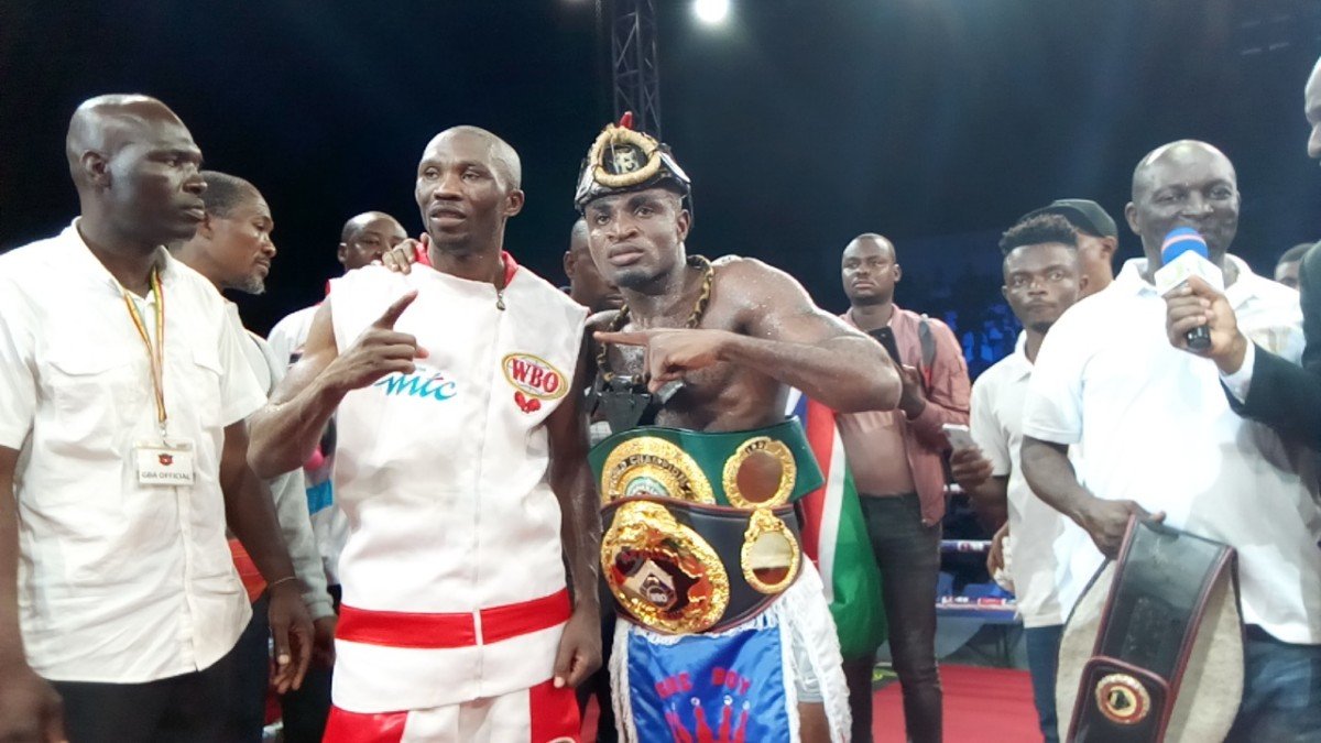 Emmanuel Tagoe outclasses Paulus Moses to win WBO Africa lightweight title