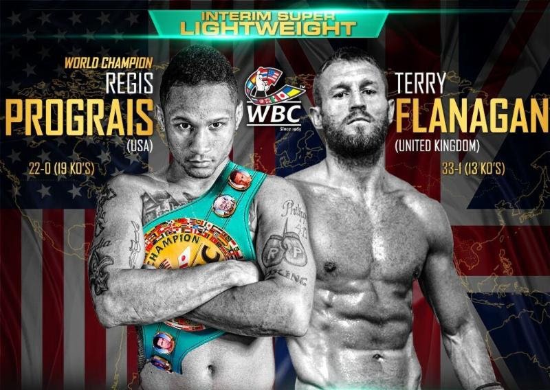 Regis Prograis vs. Terry Flanagan - WBC stats for this Saturday Regis Prograis Terry Flanagan Press Room