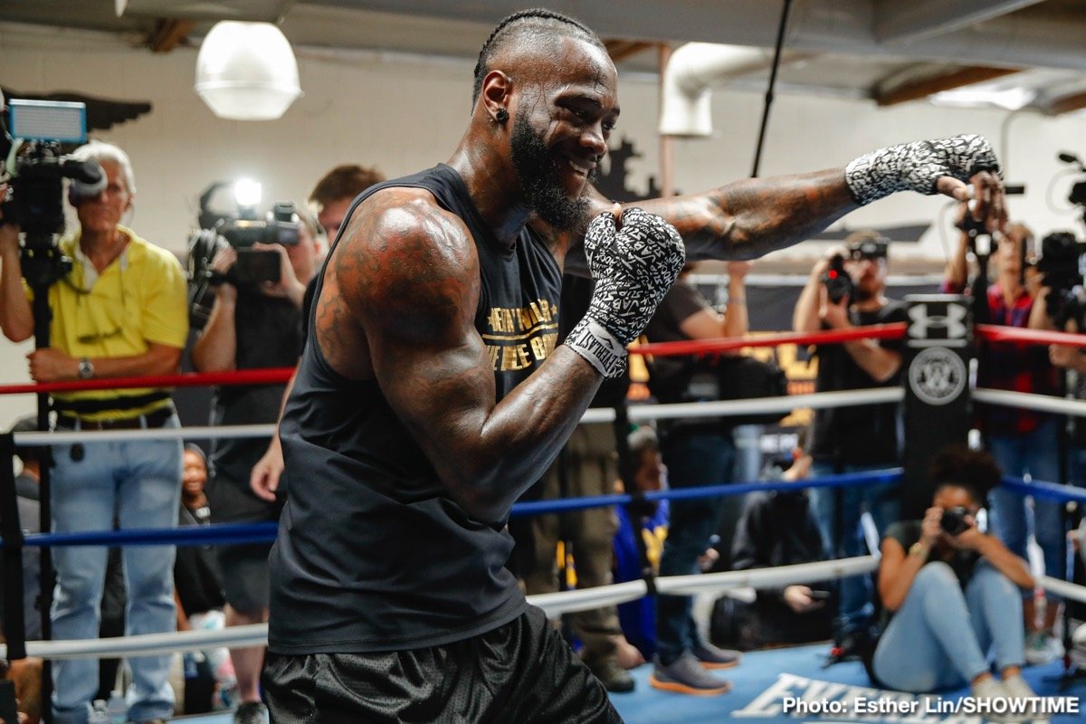 Deontay Wilder: I'm going to knock Tyson Fury's lights out — Boxing News