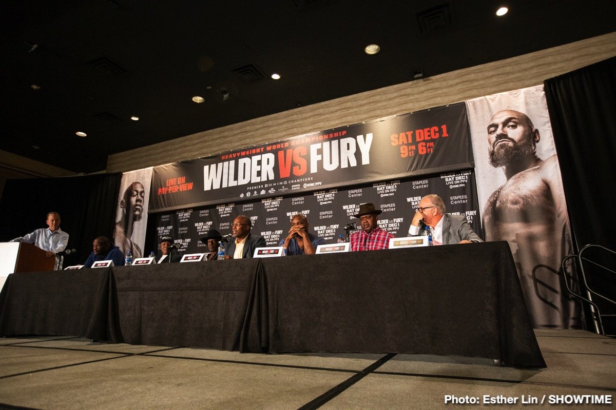 Former Heavyweight Champions & Stars Discuss Deontay Wilder vs Tyson Fury