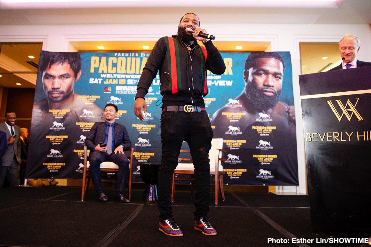 Pacquiao vs. Broner - Los Angeles press conference quotes