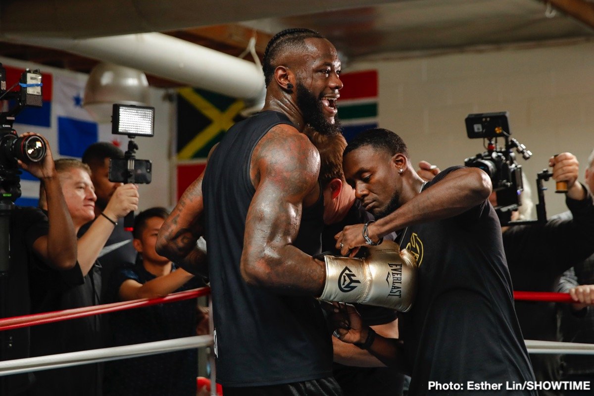 Deontay Wilder: I'm going to knock Tyson Fury's lights out