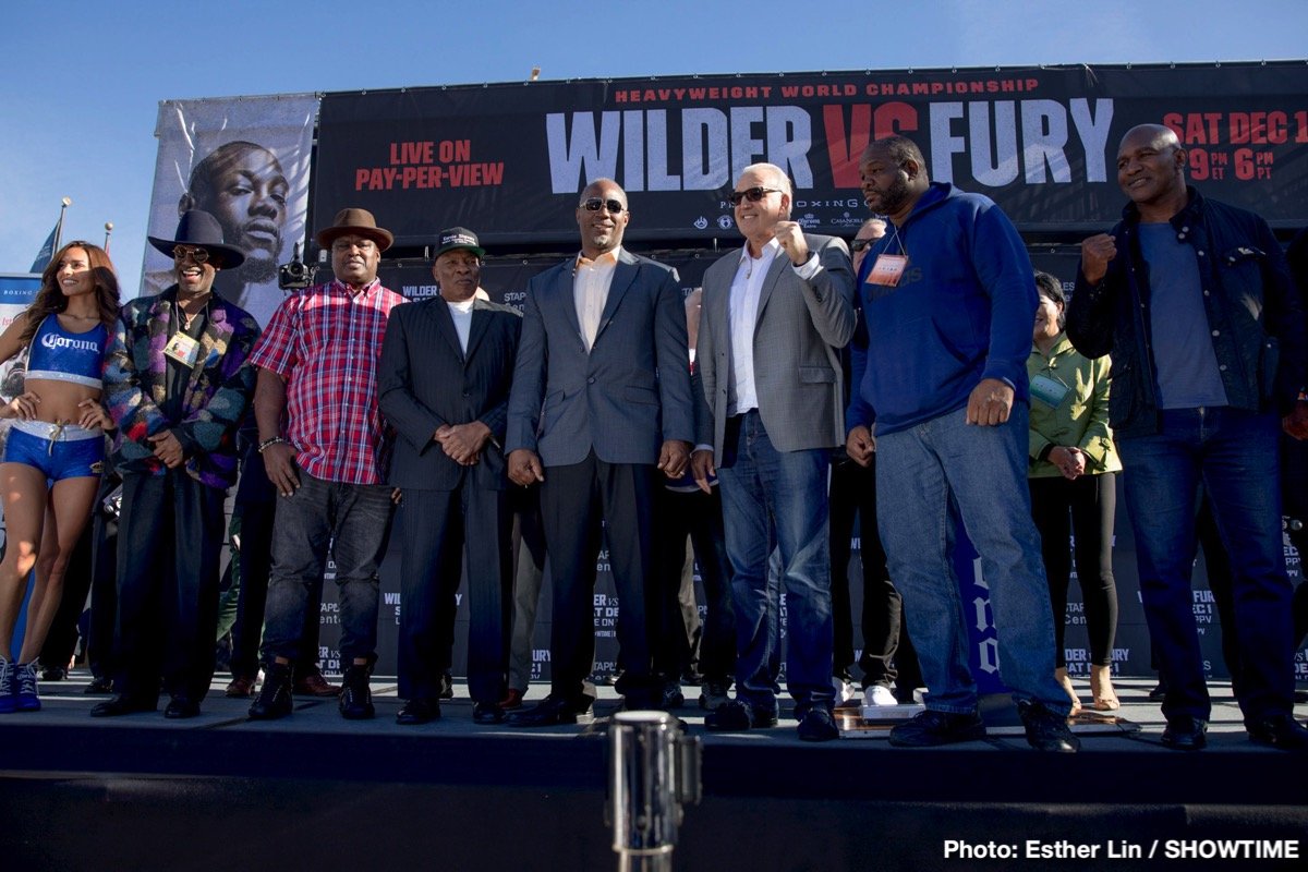 Former Heavyweight Champions & Stars Discuss Deontay Wilder vs Tyson Fury