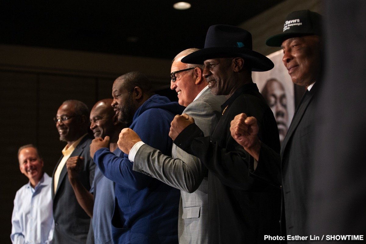 Former Heavyweight Champions & Stars Discuss Deontay Wilder vs Tyson Fury