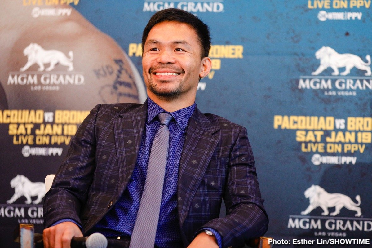 Manny Pacquiao's New Year's Resolution A Thinly Veiled Dig At Floyd Mayweather