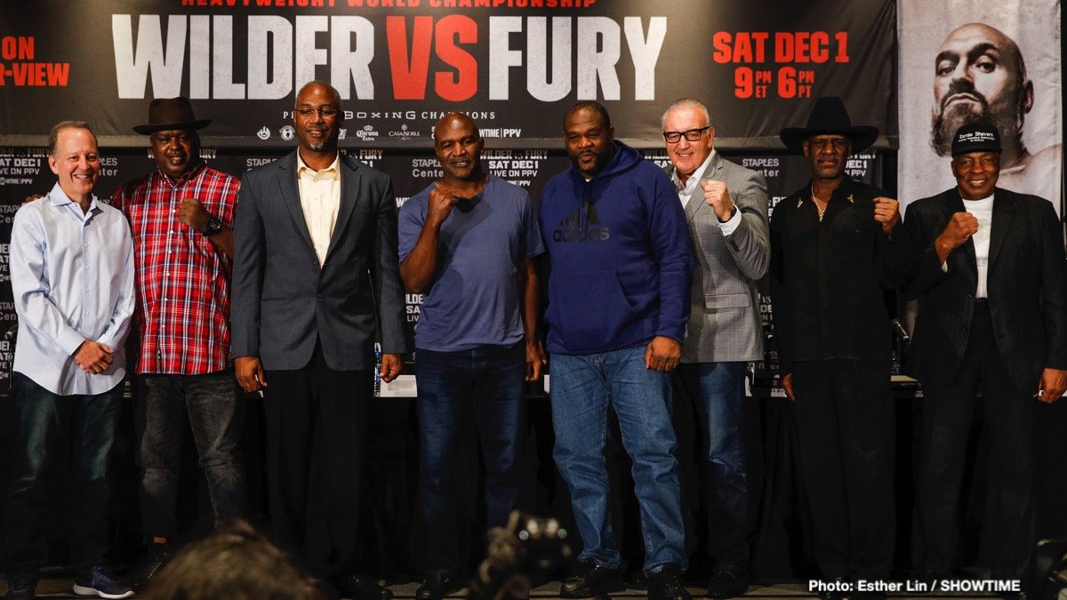 Former Heavyweight Champions & Stars Discuss Deontay Wilder vs Tyson Fury