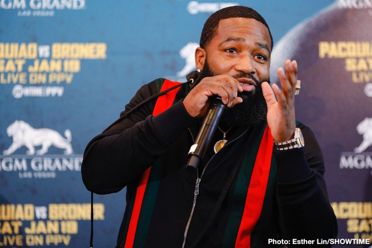Pacquiao vs. Broner - Los Angeles press conference quotes