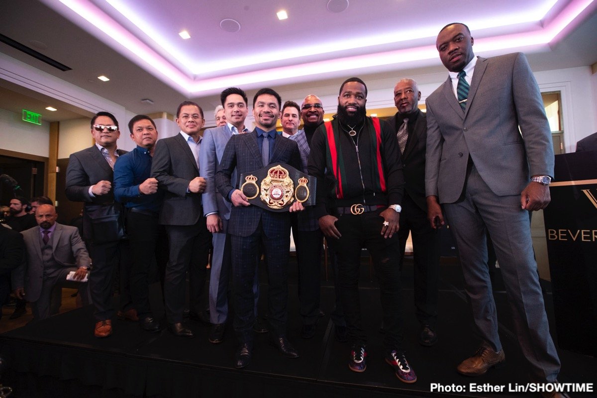 Pacquiao vs. Broner - Los Angeles press conference quotes