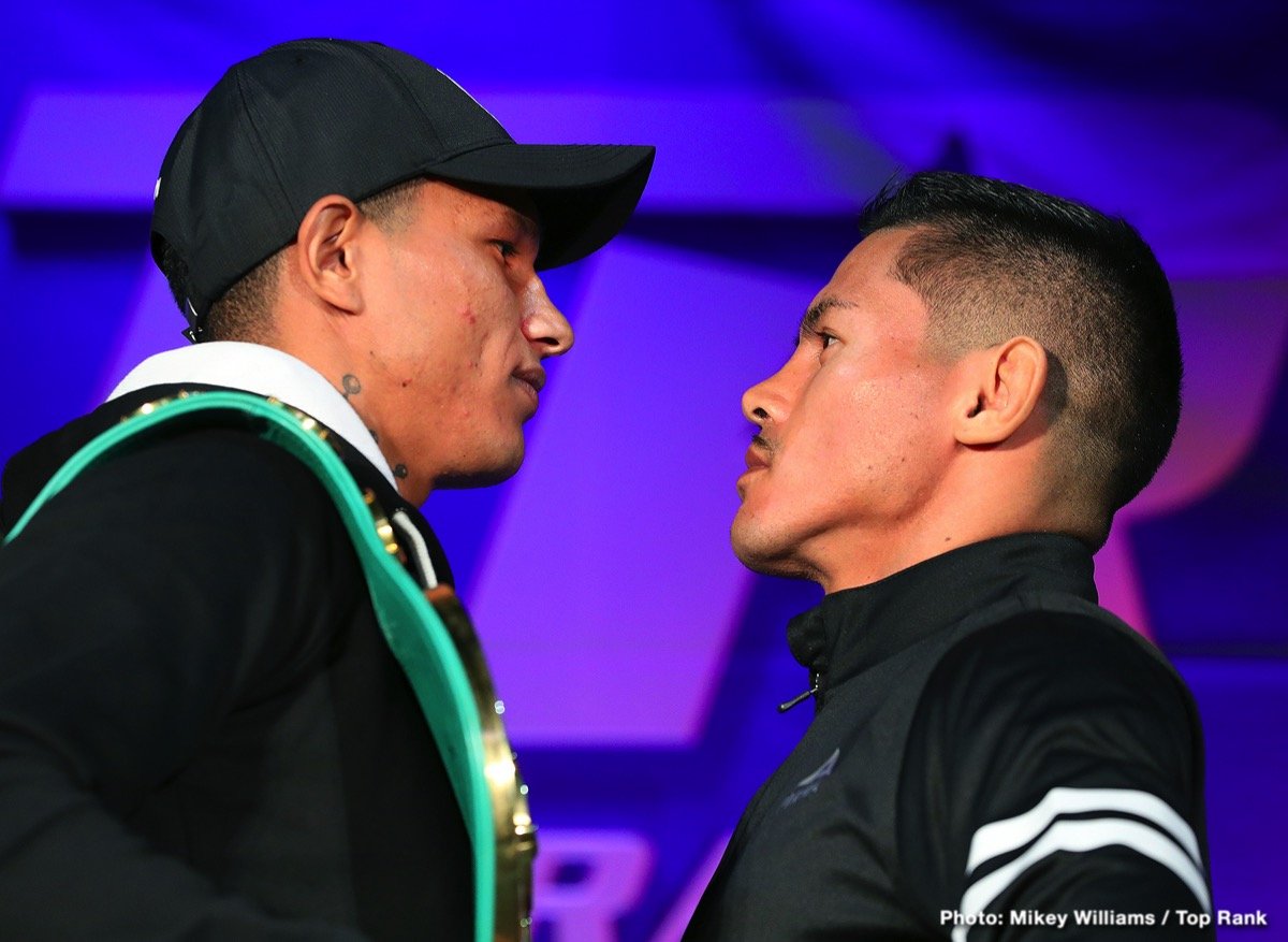 Berchelt vs. Roman / Marriaga vs. Estrella - Weights