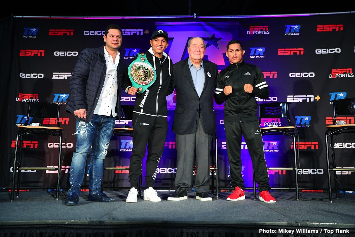 Berchelt vs. Roman / Marriaga vs. Estrella - Weights