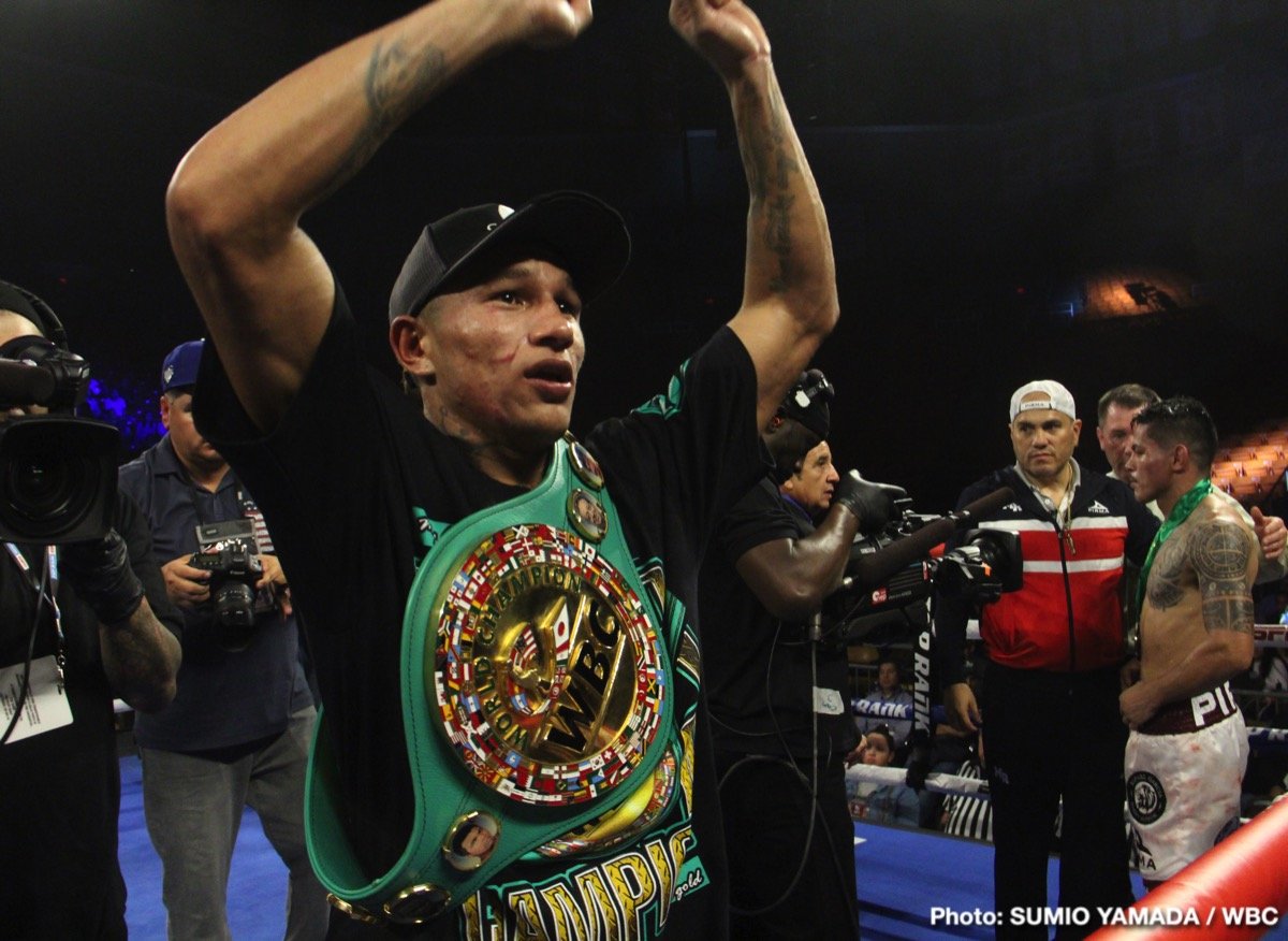 Miguel Berchelt Stops An Incredibly Game Miguel Roman In A Brutal Battle In El Paso