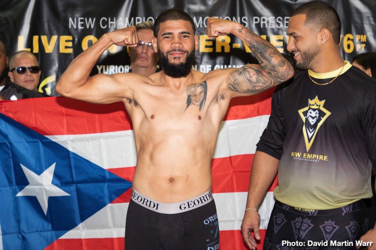 Yuriorkis Gamboa vs Miguel Beltran - Weigh-In Results