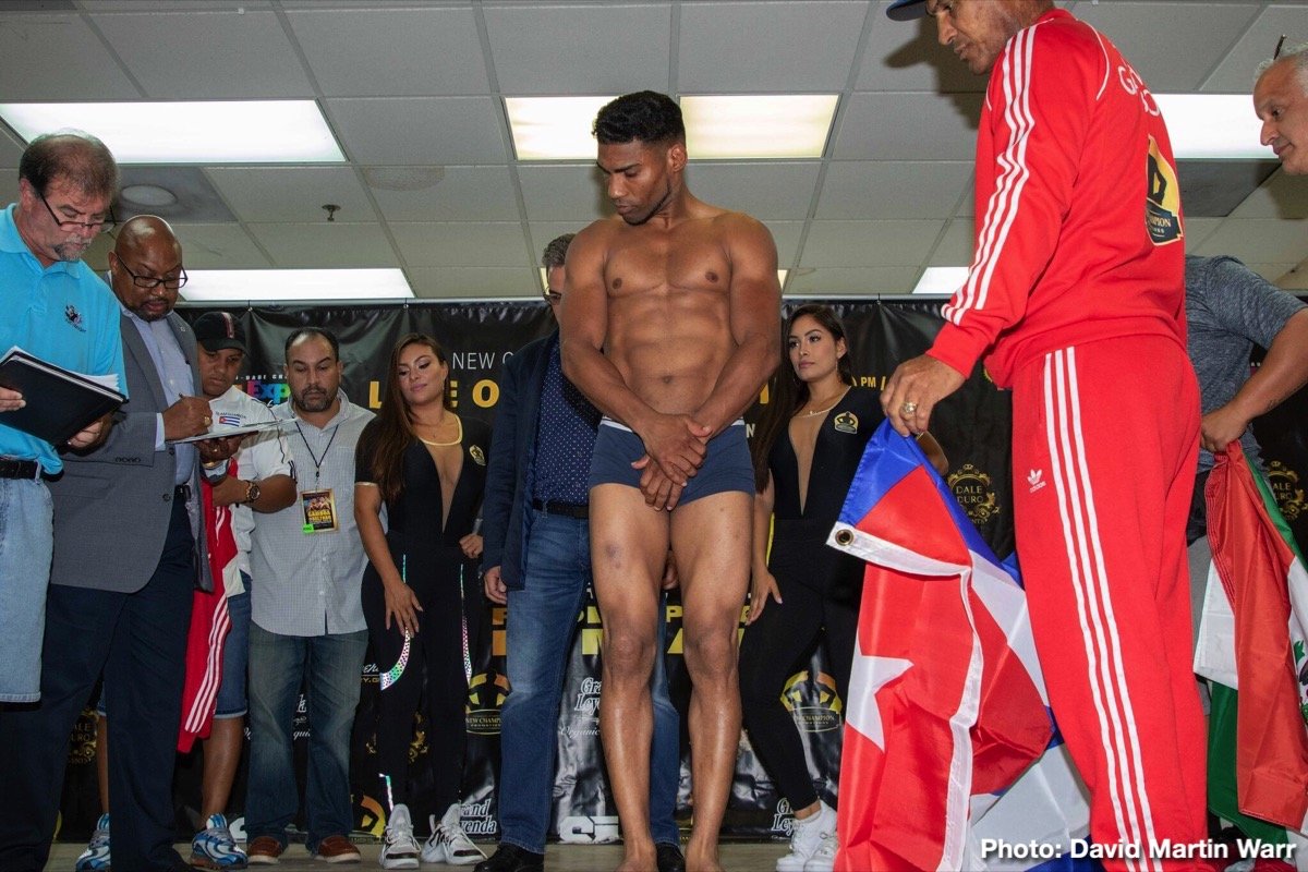 Yuriorkis Gamboa vs Miguel Beltran - Weigh-In Results