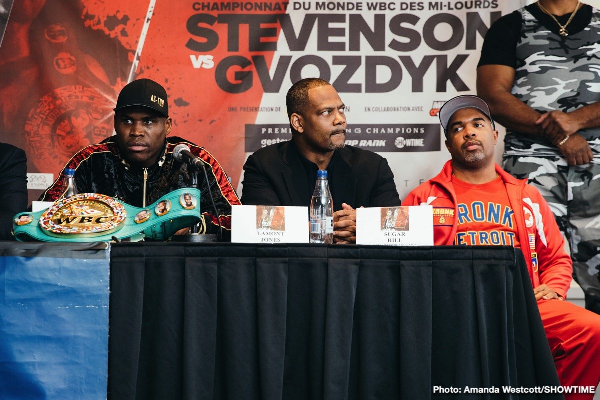 Stevenson - Gvozdyk weights & photos