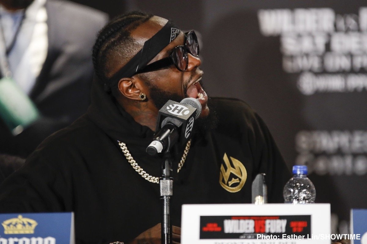 Deontay Wilder and Tyson Fury ready to battle on Saturday