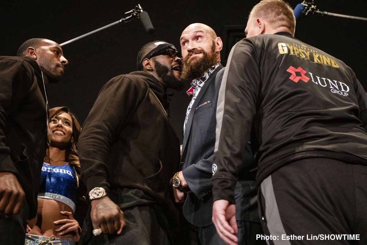 Wilder vs. Fury To Be Fought In 20ft Ring – Round-One To Wilder?