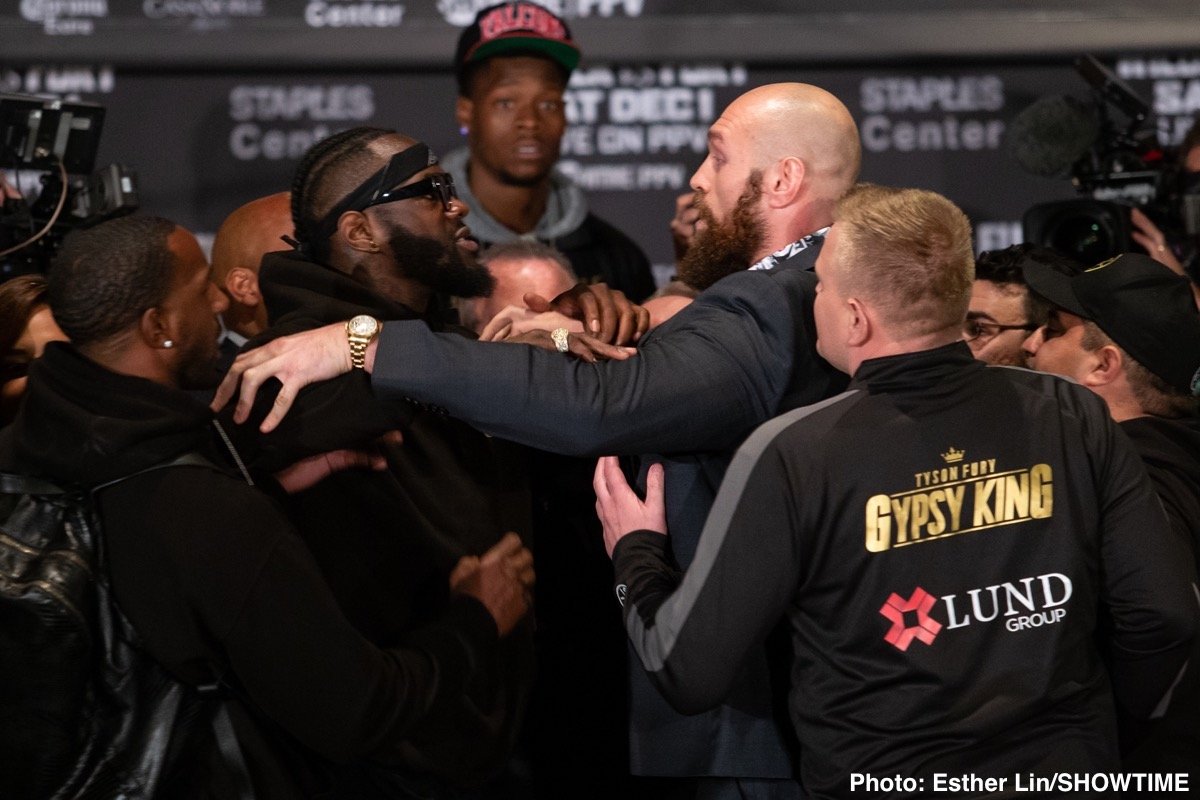 A compelling collision: Fury vs Wilder