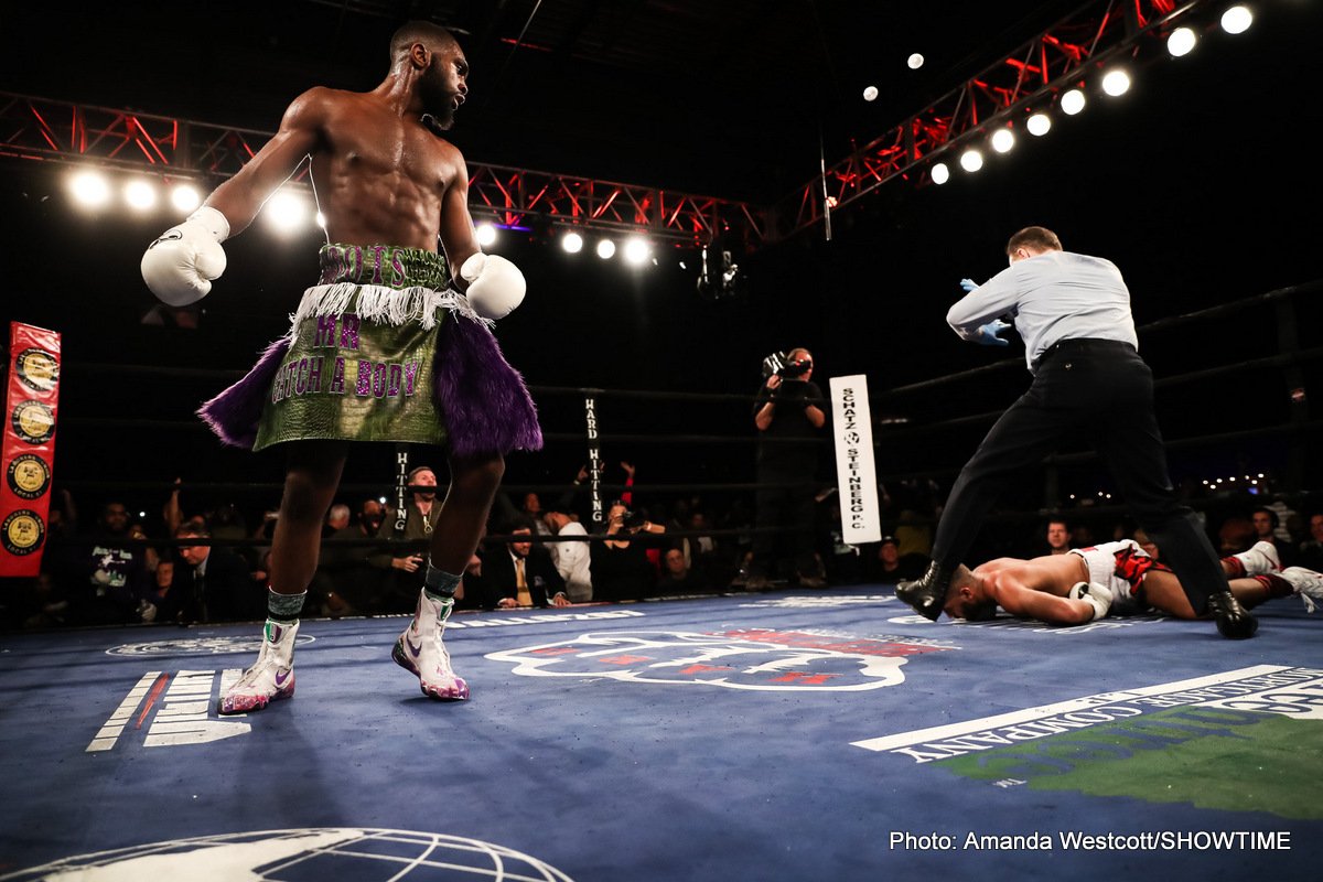 RESULTS: Jaron Ennis KOs Raymond Serrano