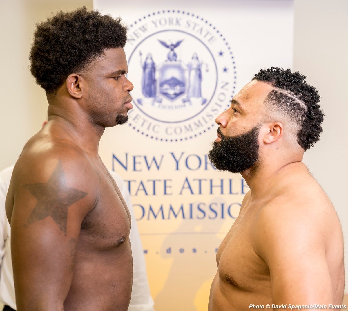 Barrera vs Monaghan - Weights