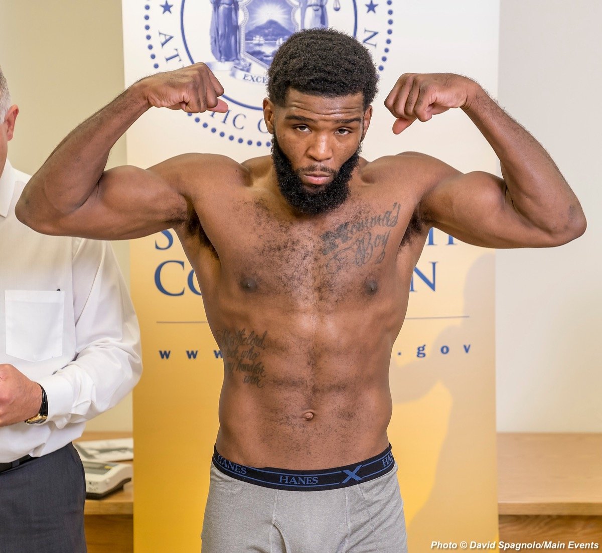 Barrera vs Monaghan - Weights