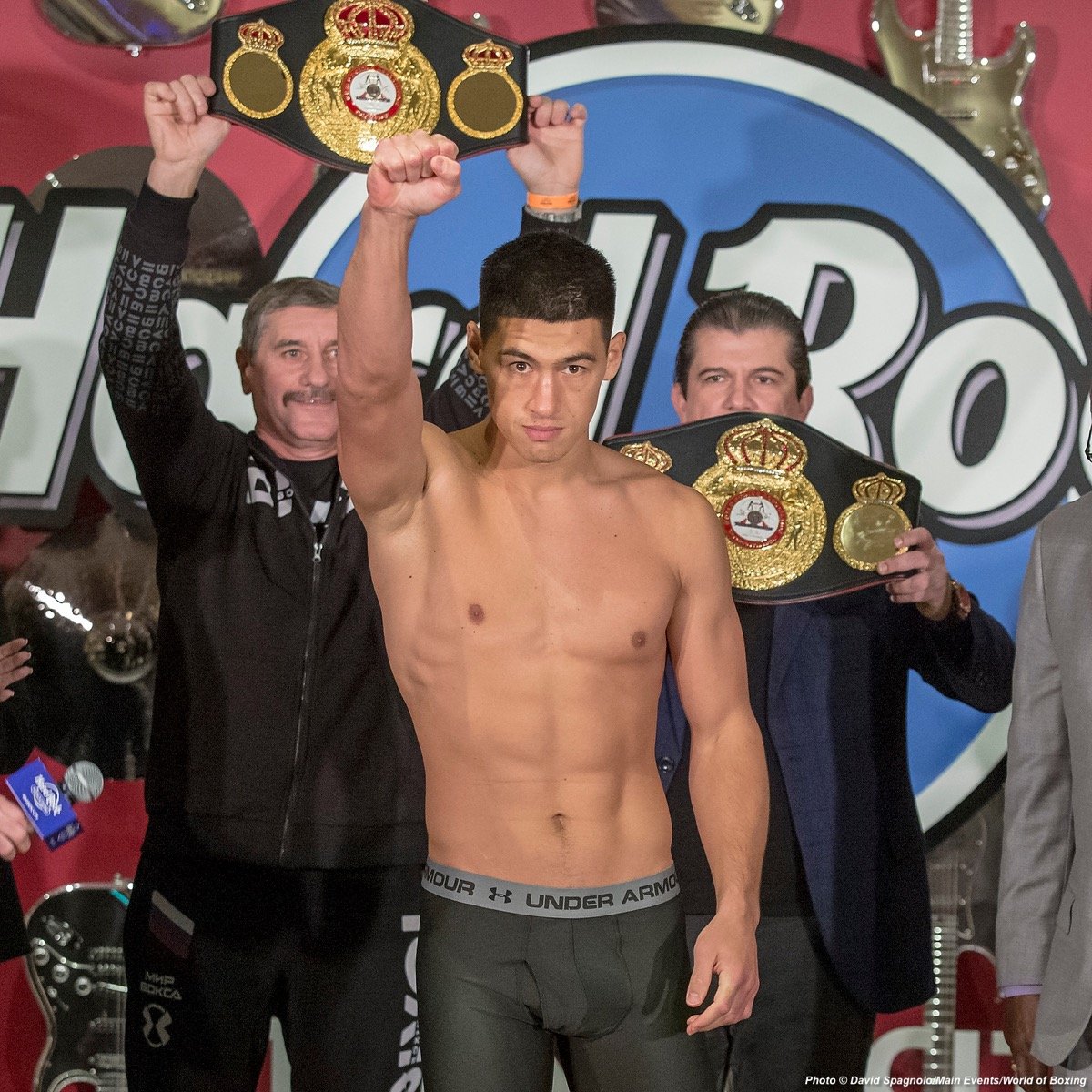 Boxing photo: Dmitry Bivol, Jean Pascal image Dmitry Bivol and Jean Pascal Weigh In Results