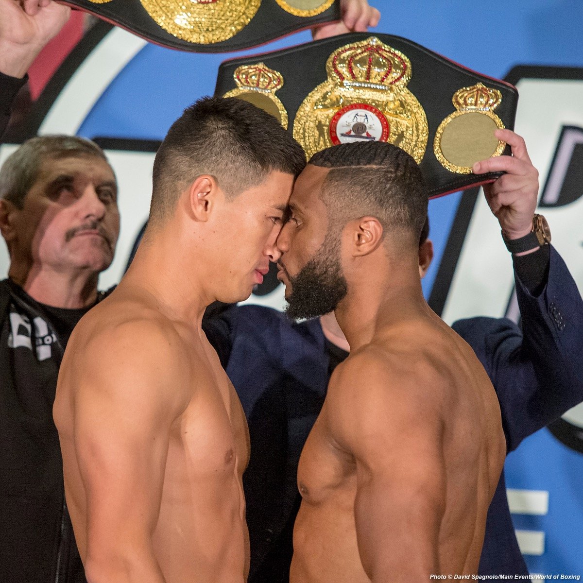 Boxing photo: Dmitry Bivol, Jean Pascal image Dmitry Bivol and Jean Pascal Weigh In Results