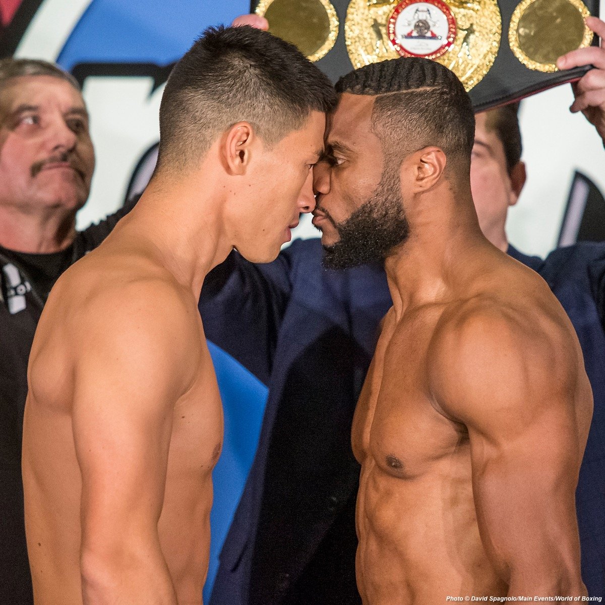 Boxing photo: Dmitry Bivol, Jean Pascal image Dmitry Bivol and Jean Pascal Weigh In Results