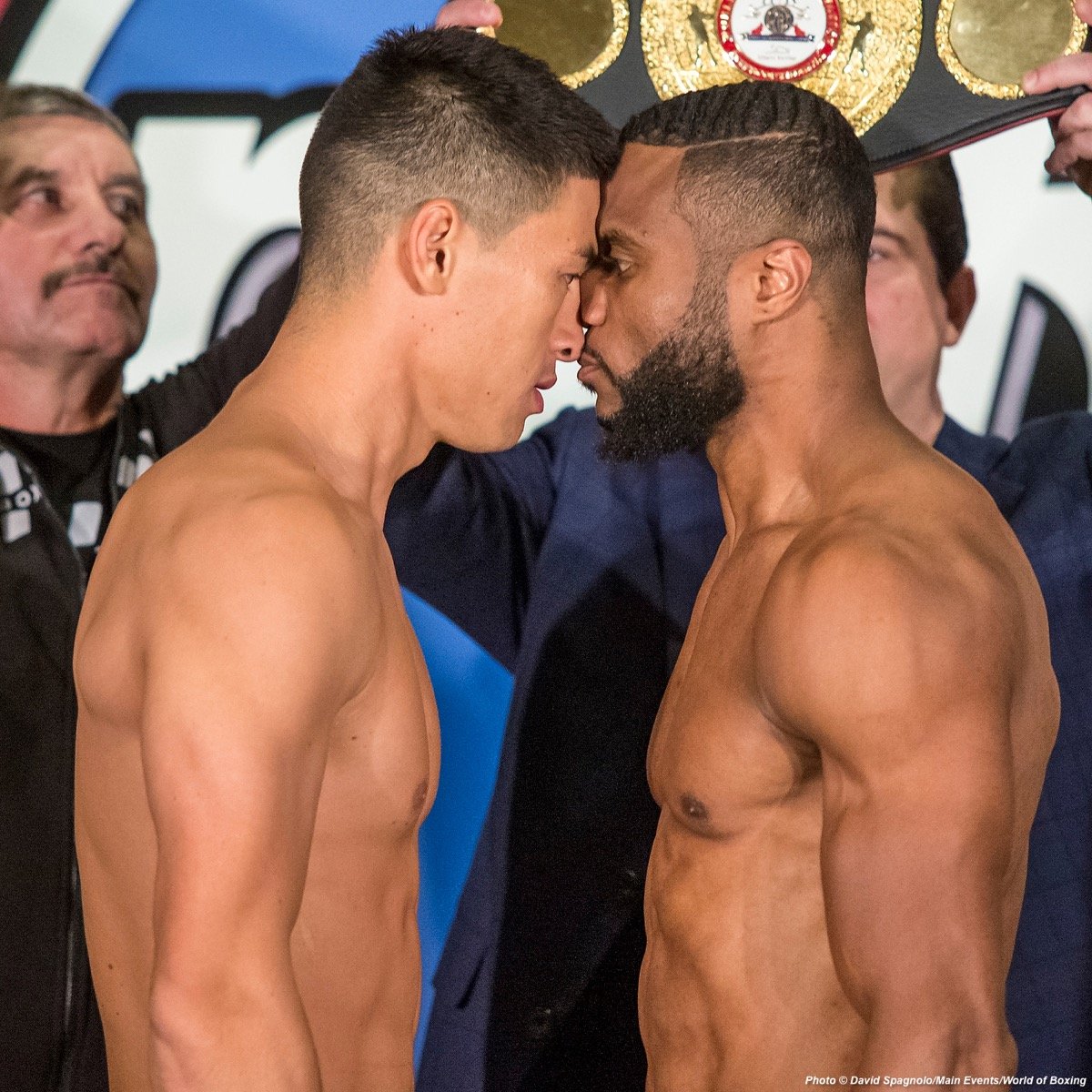 Boxing photo: Dmitry Bivol, Jean Pascal image Dmitry Bivol and Jean Pascal Weigh In Results