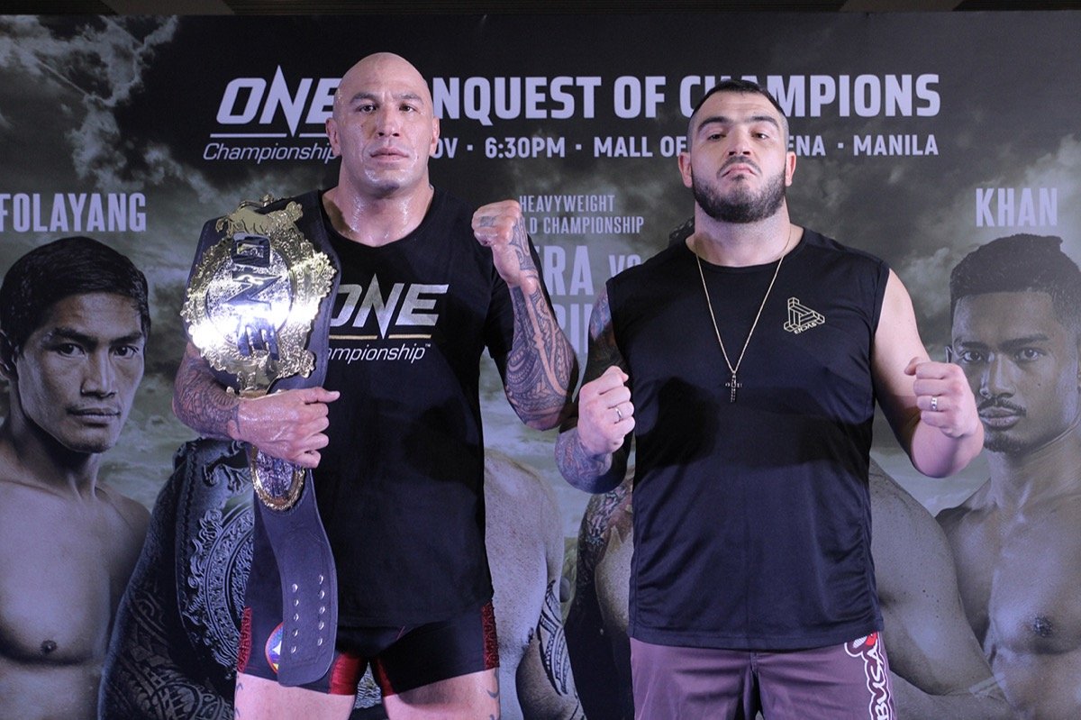 Brandon Vera Faces Off With Mauro Cerilli At One: Conquest Of Champions Open Workout In Manila MMA News