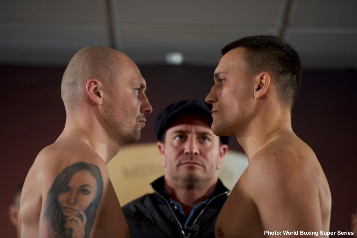 Krzysztof Glowacki vs Maksim Vlasov & Mairis Briedis vs Noel Mikaelian - Weigh-In Results